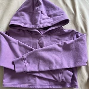Lululemon- All yours cropped hoodie